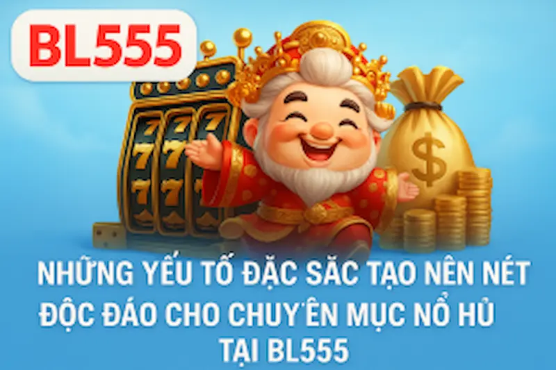 Những yếu tố đặc sắc tạo nên nét độc đáo cho chuyên mục nổ hũ BL555