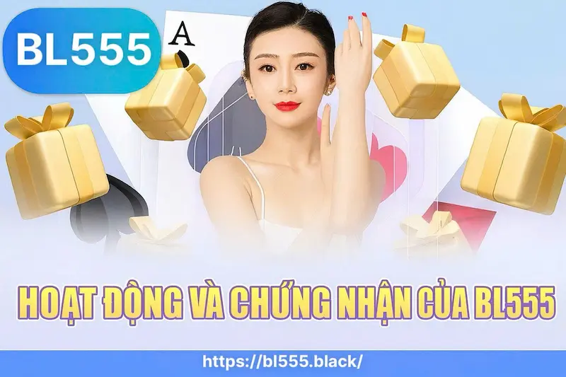 Những giấy phép hoạt động và chứng nhận của BL555