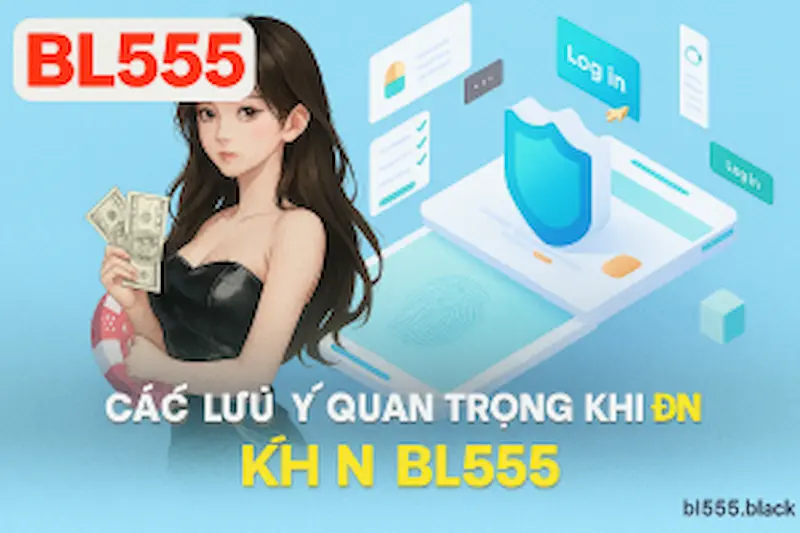 Các lưu ý cực kỳ quan trọng để đăng nhập BL555 thành công